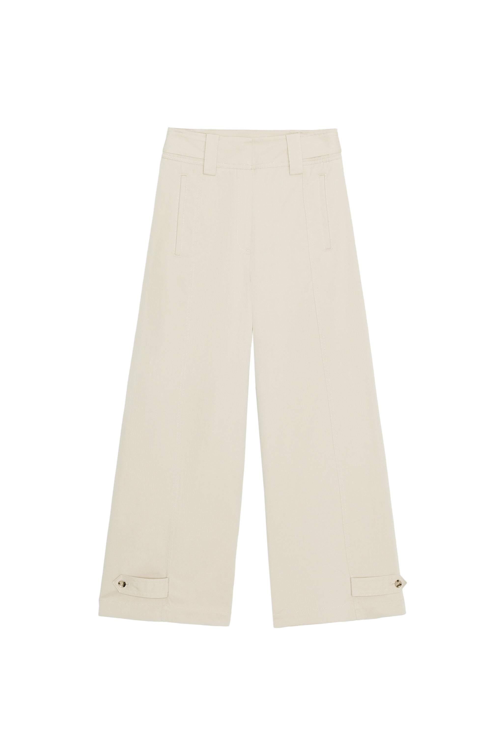 JUPE-CULOTTE TAILLE HAUTE